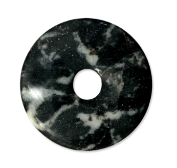 Zebra Jasper 40mm Medallion