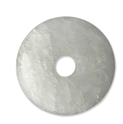 White Jade 40mm Medallion
