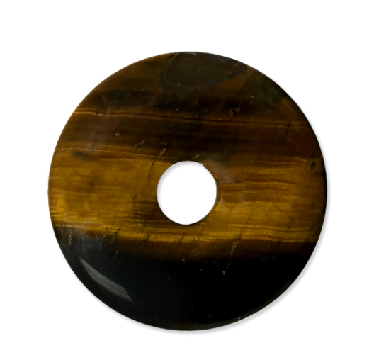 Tiger Eye 40mm Medallion
