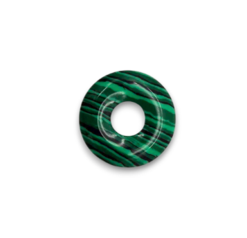 Green Malachite 18mm Medallion