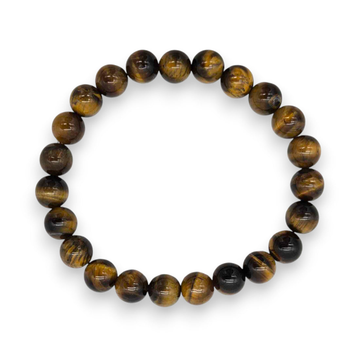 Tiger Eye 8mm Round Bracelet