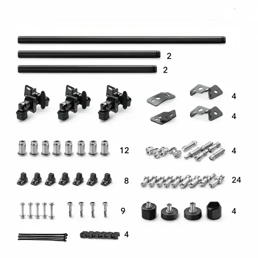 [TLS-Ali2026-055001-FS3X4] Package 2 of 3 – Stand for Dream 12 Screen (24-Unit System)